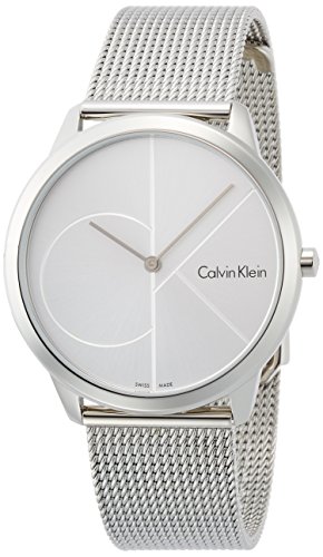 Calvin Klein Herren Analog Quarz Uhr mit Edelstahl Armband K3M2112Z - 1