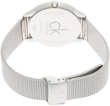 Calvin Klein Herren Analog Quarz Uhr mit Edelstahl Armband K3M2112Z - 2