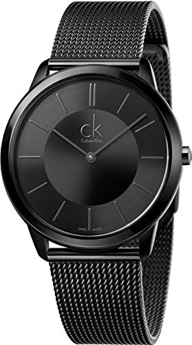 Calvin Klein Herren Analog Quarz Uhr mit Edelstahl Armband K3M214B1 - 1