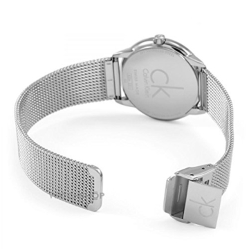 Calvin Klein Herren Analog Quarz Uhr mit Edelstahl Armband K3M2212Y - 3