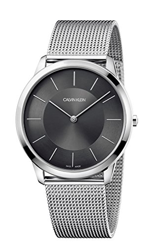 Calvin Klein Herren Analog Quarz Uhr mit Edelstahl Armband K3M2T124 - 1