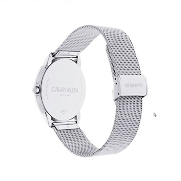 Calvin Klein Herren Analog Quarz Uhr mit Edelstahl Armband K3M2T124 - 4