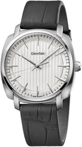 Calvin Klein Herren Analog Quarz Uhr mit Gummi Armband K5M311C6 - 1