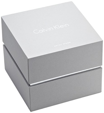 Calvin Klein Herren Analog Quarz Uhr mit Leder Armband K3M211C4 - 5