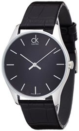 Calvin Klein Herren-Armbanduhr Analog Quarz Leder K4D211C1 - 1