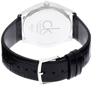 Calvin Klein Herren-Armbanduhr Analog Quarz Leder K4D211C1 - 4