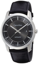 Calvin Klein Herren Armbanduhr Digital Automatik Leder K5S341C1 - 1