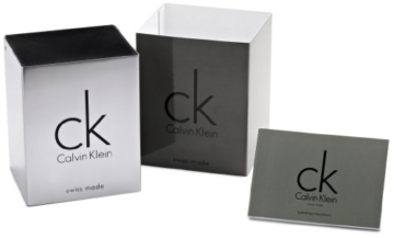 Calvin Klein Herren-Armbanduhr XL ck classic Analog Quarz Leder K4D211CX - 3