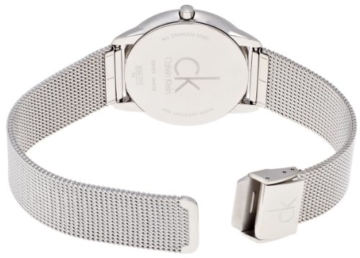 Calvin Klein Herren-Armbanduhr XL minimal Analog Quarz Edelstahl K3M21124 - 2