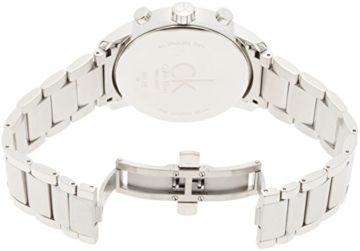 Calvin Klein Herren Chronograph Quarz Uhr mit Edelstahl Armband K2G27141 - 2