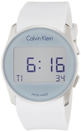 Calvin Klein Herren Digital Quarz Uhr mit Gummi Armband K5B23UM6 - 1