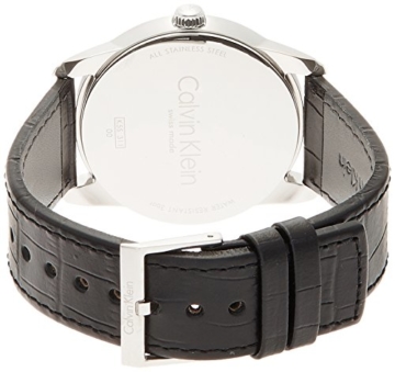 Calvin Klein Herren Digital Quarz Uhr mit Leder Armband K5S311C1 - 2