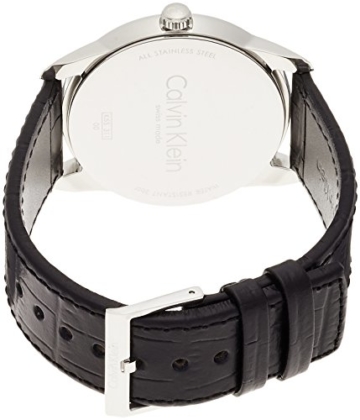 Calvin Klein Herren Digital Quarz Uhr mit Leder Armband K5S311C6 - 2