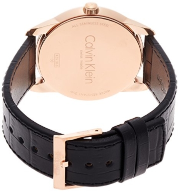 Calvin Klein Herren Digital Quarz Uhr mit Leder Armband K5S316C3 - 2