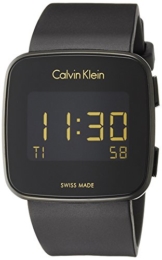 Calvin Klein Herren Digital Uhr mit Silikon Armband K5C214D1 - 1