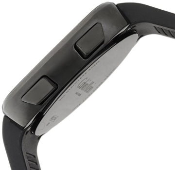 Calvin Klein Herren Digital Uhr mit Silikon Armband K5C214D1 - 3