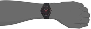 Calvin Klein Unisex-Armbanduhr Analog Quarz Kautschuk K5E51TB1 - 4