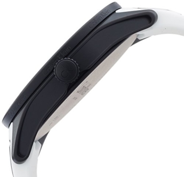 Calvin Klein Unisex-Armbanduhr Analog Quarz One Size, weiß - 5