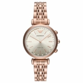 Emporio Armani Damen Analog Quarz Smart Watch Armbanduhr mit Edelstahl Armband ART3026 - 1
