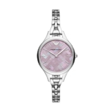 Emporio Armani Damen Analog Quarz Smart Watch Armbanduhr mit Edelstahl Armband AR11122 - 1