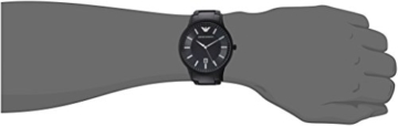 Emporio Armani Herren-Armbanduhr Quarz One Size, schwarz, schwarz - 2