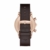 Emporio Armani Herren Chronograph Quarz Uhr mit Leder Armband AR2074 - 3