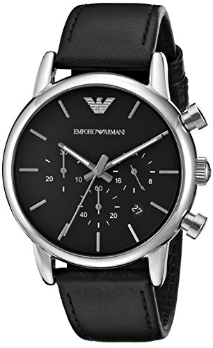 Emporio Armani Herren-Uhren AR1733, 41 mm, schwarz - 1