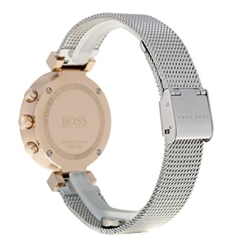 Hugo BOSS Damen Analog Quarz Uhr mit Edelstahl Armband 1502427 - 3