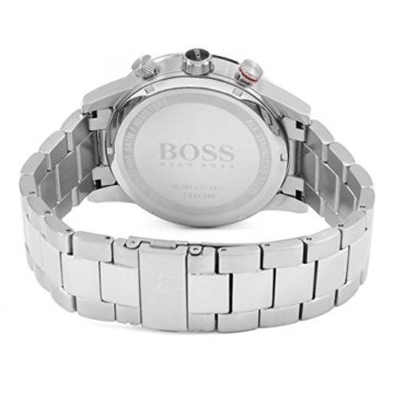 Hugo BOSS Herren Chronograph Quarz Uhr mit Edelstahl Armband 1513509 - 2