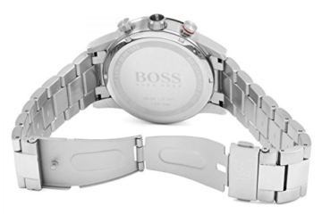 Hugo BOSS Herren Chronograph Quarz Uhr mit Edelstahl Armband 1513509 - 4