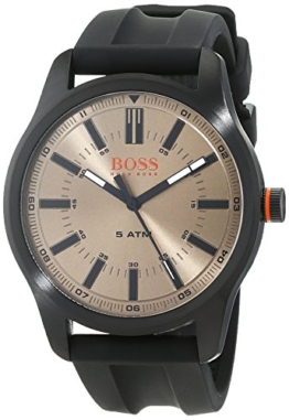 Hugo Boss Orange Herren-Armbanduhr Quartz mit  Silikon Armband 1550045 - 1