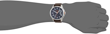 Hugo Boss Orange Hong Kong Herren-Armbanduhr Analog mit braunem Textil Armband 1550002 - 2