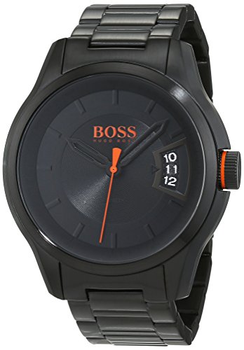 Hugo Boss Orange Hong Kong Herren-Armbanduhr Analog mit Edelstahl Armband 1550005 - 1