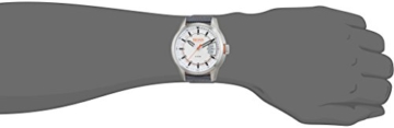 Hugo Boss Orange Hong Kong Herren-Armbanduhr Analog mit grauem Textil Armband 1550015 - 2
