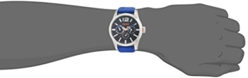 Hugo Boss Orange Paris Herren-Armbanduhr Quartz Analog mit blauem Silikon Armband 1513250 - 2