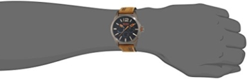 Hugo Boss Orange Paris Herren-Armbanduhr Quartz mit braunem Leder Armband 1513240 - 2