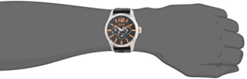 Hugo Boss Orange Paris Herren-Armbanduhr Quartz mit schwarzem Leder Armband 1513228 - 2