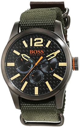 Hugo Boss Orange Paris Herren-Armbanduhr Quartz mit Textil Armband 1513312 - 1