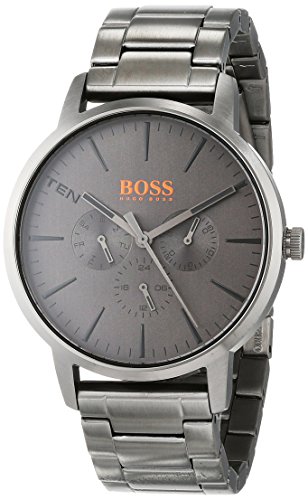 Hugo Boss Orange Unisex-Armbanduhr Analog mit Edelstahl Armband 1550068 - 1