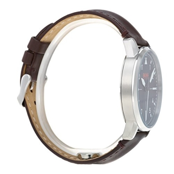 Hugo Boss Orange Unisex-Armbanduhr - Analog Quarz Uhr mit Leder Armband 1550060 - 5