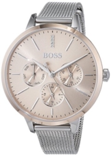 Hugo BOSS Unisex Multi Zifferblatt Quarz Uhr mit Edelstahl Armband 1502423 - 1
