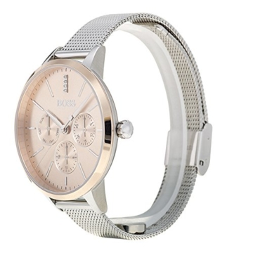 Hugo BOSS Unisex Multi Zifferblatt Quarz Uhr mit Edelstahl Armband 1502423 - 4