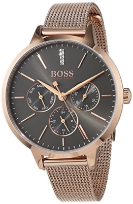 Hugo BOSS Unisex Multi Zifferblatt Quarz Uhr mit Edelstahl Armband 1502424 - 1