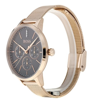 Hugo BOSS Unisex Multi Zifferblatt Quarz Uhr mit Edelstahl Armband 1502424 - 4