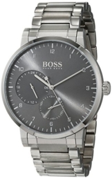 Hugo BOSS Unisex Multi Zifferblatt Quarz Uhr mit Edelstahl Armband 1513596 - 1