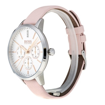 Hugo BOSS Unisex Multi Zifferblatt Quarz Uhr mit Leder Armband 1502419 - 3