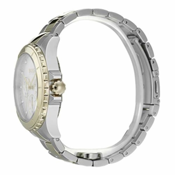 Hugo Boss Watch Damen Multi Zifferblatt Quarz Uhr mit Edelstahl Armband 1502446 - 3