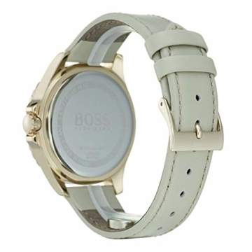 Hugo Boss Watch Damen Multi Zifferblatt Quarz Uhr mit Leder Armband 1502447 - 4