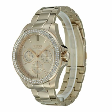 Hugo Boss Watch Damen Multi Zifferblatt Quarz Uhr mit Roségold Armband 1502443 - 2