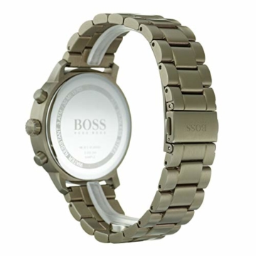 Hugo Boss Watch Herren Chronograph Quarz Uhr mit Edelstahl Armband 1513610 - 4